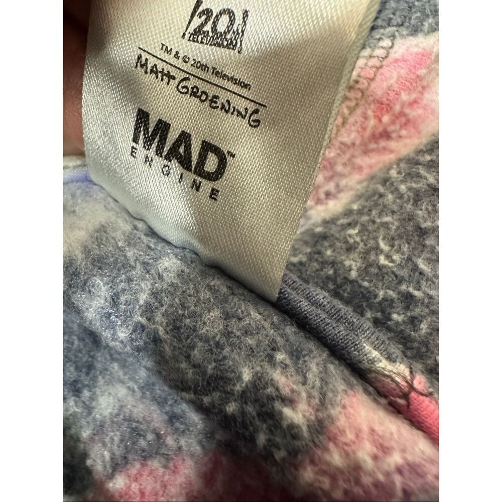 Mad Engine Mens Multicolor Matt Groening The Simpsons Tie Dye Pullover Hoodie XL - Picture 4 of 6